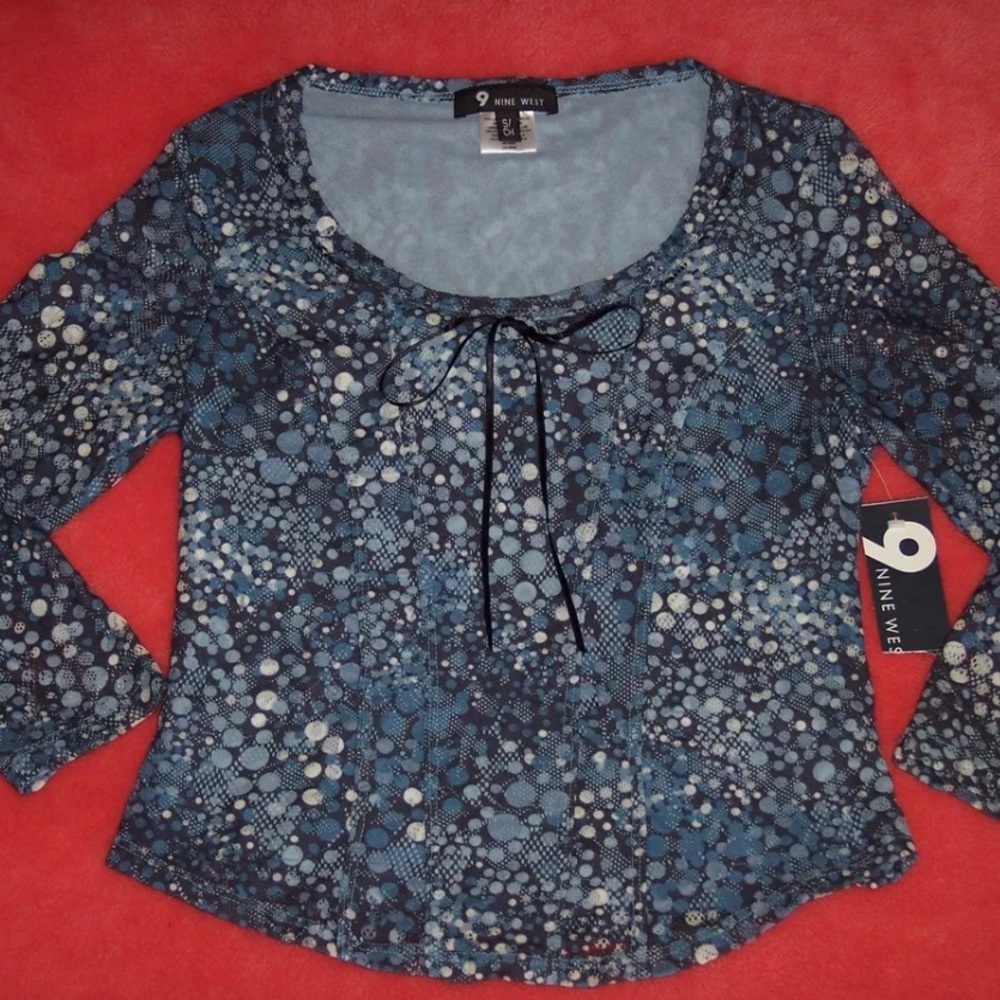 NINE WEST Women’s Blouse, size S/CH
